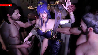 Queen That Booty Be Rendering - 3D Animation