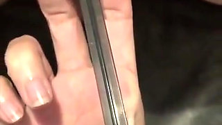 Anal Lube Application with Syringe