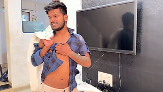The beggar saw an open house, went inside, saw Aksha taking a bath and had sex with her.