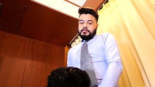Desi teacher and student