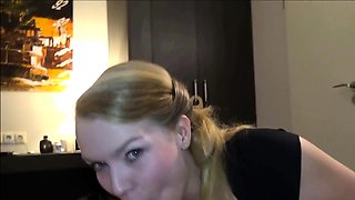 german big tits blonde student gets ass fuck and cumshot POV