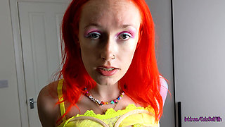 Spit Drenched Tease - Wet and Messy