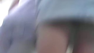 Up skirt hot sexy girl on spy camera