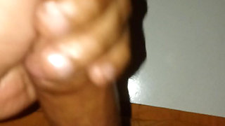 Shaking dick casually