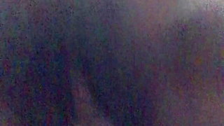 Closeup of wife having stuffed pussy and overflowing sperm