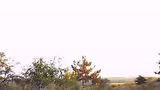 POV Amateur Babe with Big Ass and Tits Fucked in Public