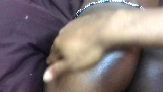 Hot Oiled Petite Ebony Massage Facesitting POV Twerk