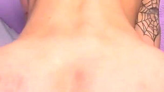 Teen Babe Ride Thick Monster Dildo. Orgasm. Gape