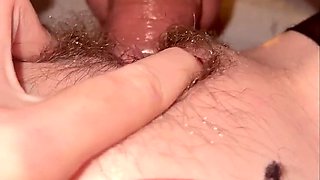 Compilation - Plumbing my young sister's fur covered snatch - Close-up
