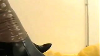 Latex porn models video with true german foot fetish