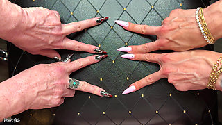 Mesmerizing Fingernails & Asmr: Mars Solo and Tickling Harmony
