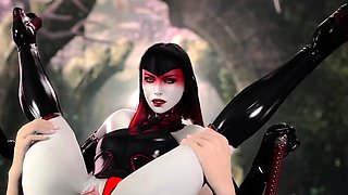 Animated Sexy Girls with Big Nice Ass Porn Collection
