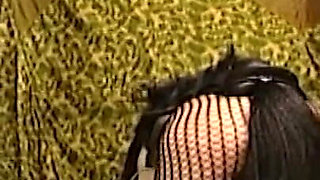 Dominates dildo penetrated in big boobs slave
