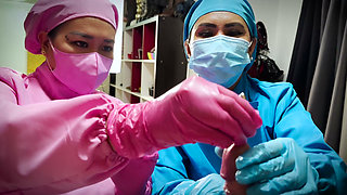Mummified and Tormented by 2 Cruel Nurses