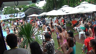 Orchids Hotel Pool Party Angeles City Philippines 3