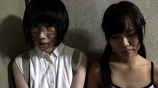 Horny amateur asian hottie fingers and fucks