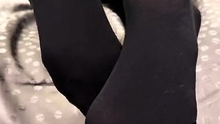 Black Amateur Explore Hot Foot Fetish