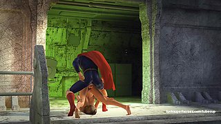 Superman and the sexy slutty big titty betty