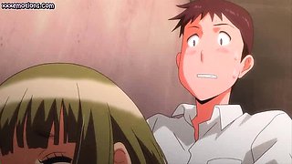 Busty animated slut getting slammed