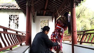 Asian japanese amateur has deep throat
