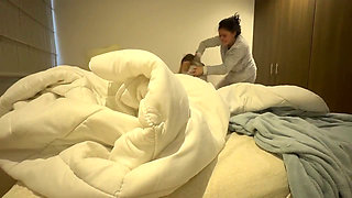 Wrestling Between Women and Tickling