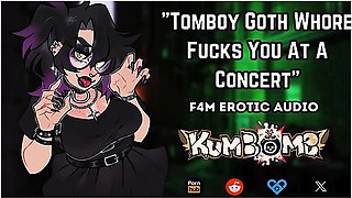 Car Toon And Erotic Audio - [f4m] Tomboy Goth Whore Fucks You At A Concert [tomboy] [goth] [fdom] [public Sex]