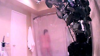 Peeping at my busty 21yo stepdaughter