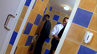 Public Bathroom BBC Double Penetration
