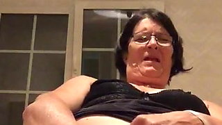 Granny touches herself