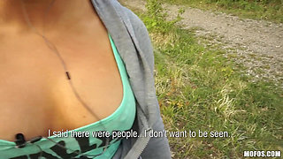 Public Pickups - Amateur Euro Jenna Lovely Loves Public Anal