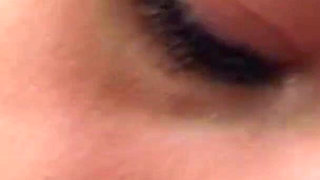 Katja gives nice blowy and swallows cum on her casting