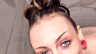 Pissy Blowjob - Goth Toilet Whore
