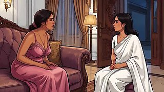 Desi Teacher Jaya Fucked Hard Anal & Cumshot - Telugu 3D Sex Animation with BBW Aunty