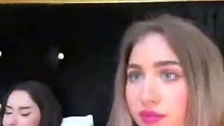 Coed amateur teen lesbian toy fun then they want cock