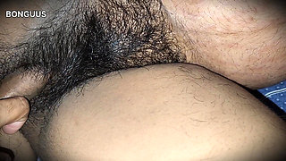 Desi Aunty Sharing Bed When Husband Is Not at Home Hairy Pussy Fucking
