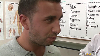Doctors Adventures - Keiran Wants His Sperm to Taste Magical, so His Lady Friend Will Finally Swallow His Load