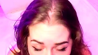 Beautiful wife masturbating show with webcam with toys