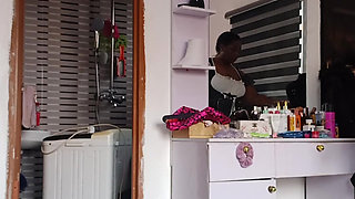 House Cleaning Ebony Milf Routine - Clean with Mara Exotic