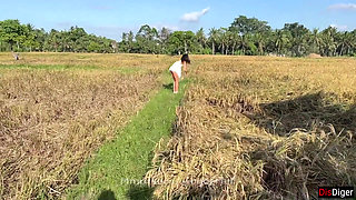 Cute Rice Picker 18 Y.o. Prefers Sex for Her Work!