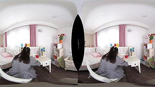 Japanese Student VR Glasses Explodes With POV Ecstasy