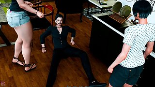Family At Home 2 5: Meeting my new stepfamily - By EroticPlaysNC