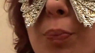Your Stepmother Is a Very Hot Cougar Swinger: Look How She Is Exciting with Vibrator in Der Wet Hairy Pussy!!