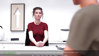 Sexy Doctor Made Her Patient Cum Hard - 3D Hentai Animated Porn With Sound - Measuring My Cum