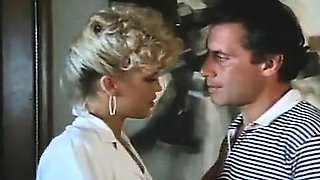 Amber Lynn, John Leslie in amazing retro sex video with