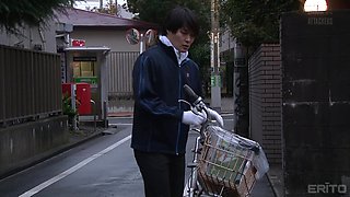 Lucky guy finally gets to fuck sexy Kaori while she moans loudly