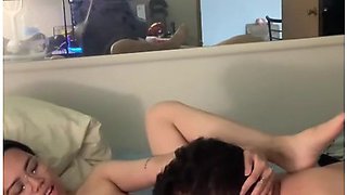 Brazilian Big Guy Stretched Out The 18yo Tight Skinny Filipina Pussy