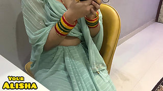 I Put Porn on Bhabhi's Phone and Caught Her Fingering Her Pussy and Then Fucked Her.