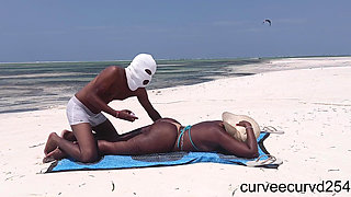 Massage Naked on a Beach