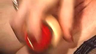 Older strumpets in hard anal group act