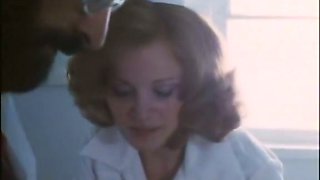 Kinky gyno doctor examines hairy snatch of one lustful patient